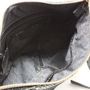 Michael Kors Brooke Leather Medium Shoulder Tote Bag- Raspberry