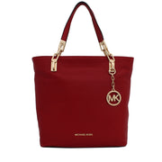 Michael Kors Brooke Medium Tote Bag- Red