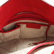 Michael Kors Brooke Medium Tote Bag- Red