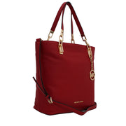 Michael Kors Brooke Medium Tote Bag- Red