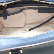 Michael Kors Selma Large Saffiano Leather Satchel Bag- Luggage