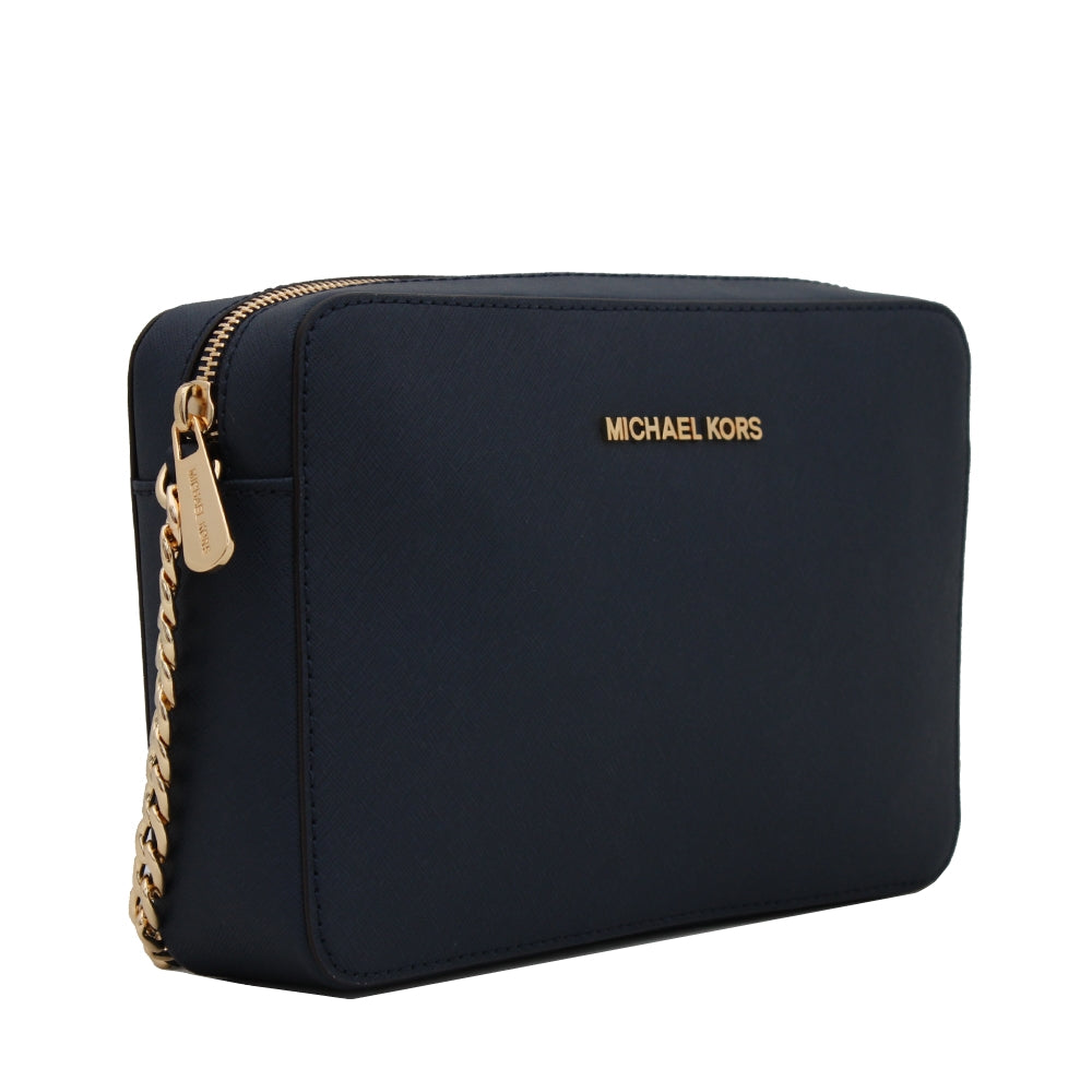 Michael Kors Jet Set Travel Large Saffiano Leather Crossbody Bag