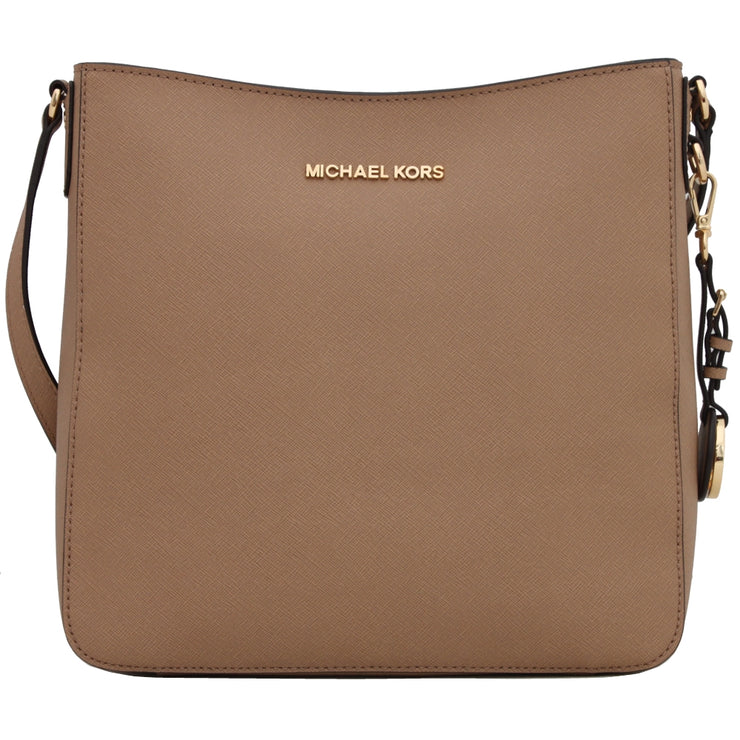 Michael Kors Jet Set Travel Large Messenger Bag- Dark Khaki