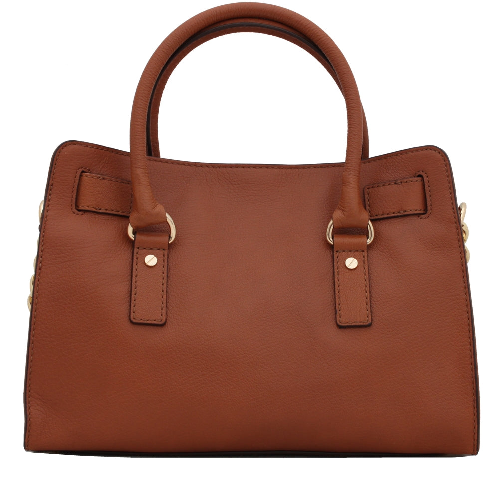 Michael Kors Hamilton Snake Embossed Leather East West Satchel Bag