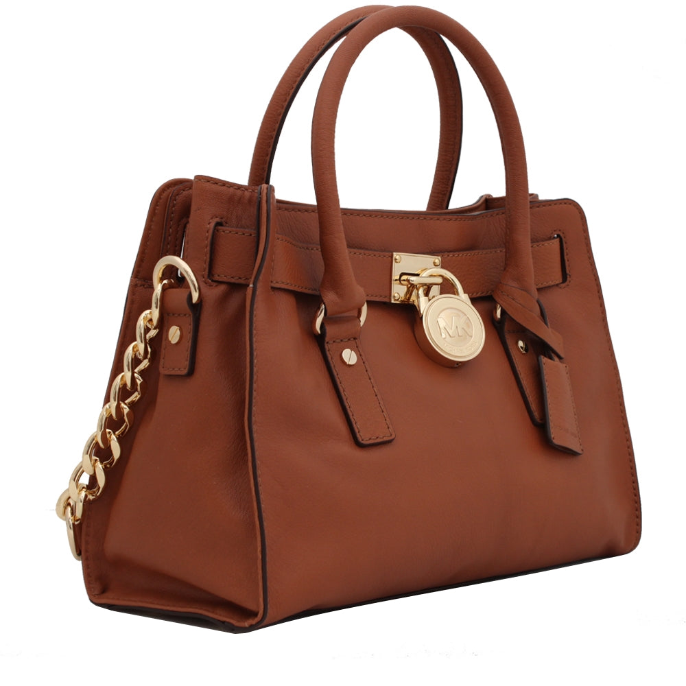 Michael Kors Hamilton Saffiano Leather Medium Satchel Bag