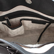 Michael Kors Hamilton Large Saffiano Leather Tote Bag- Black