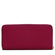 Michael Kors Bedford Continental Leather Wallet- Scarlett