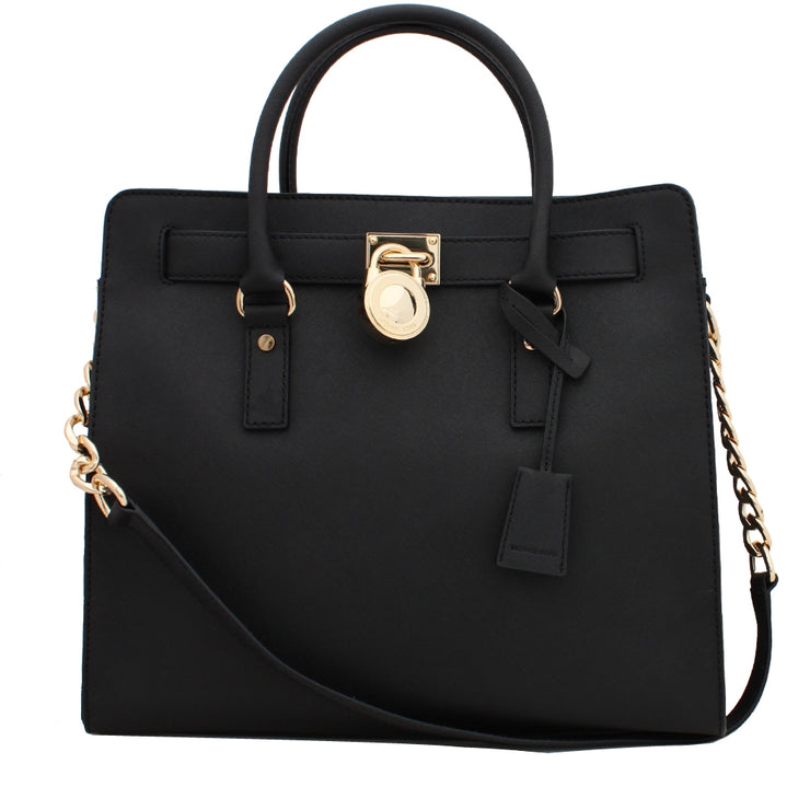 MICHAEL Michael Kors Hamilton Large Tote in Black