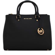 Michael Kors Jet Set Travel Dressy Large Tote Bag- Black