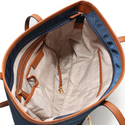 Michael Kors Kempton Nylon Large East West Tote Bag- Navy