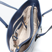 Michael Kors Jet Set Travel Multifunction Medium Saffiano Leather Tote Bag- Luggage