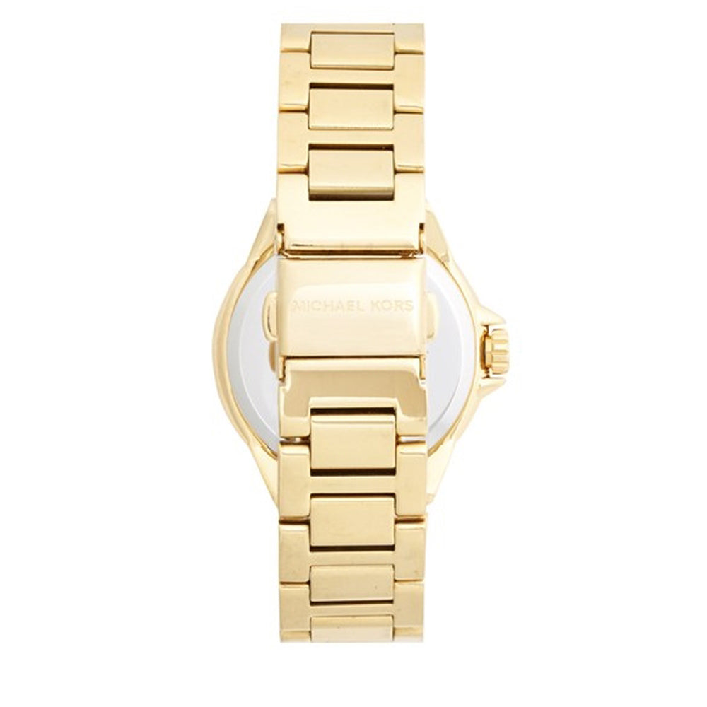 Michael Kors Watch MK3229- Gold Stainless Steel Petite Lexington