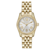 Michael Kors Watch MK3229- Gold Stainless Steel Petite Lexington Ladies Watch
