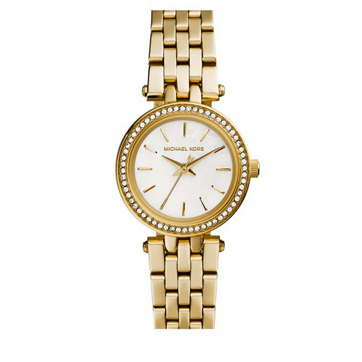 Michael Kors Watch MK3325- Gold Stainless Steel Petite Darci Ladies Watch