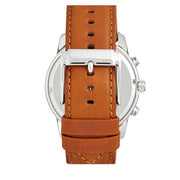 Michael Kors Watch MK8359- Brown Leather Mercer Chronograph Men Watch