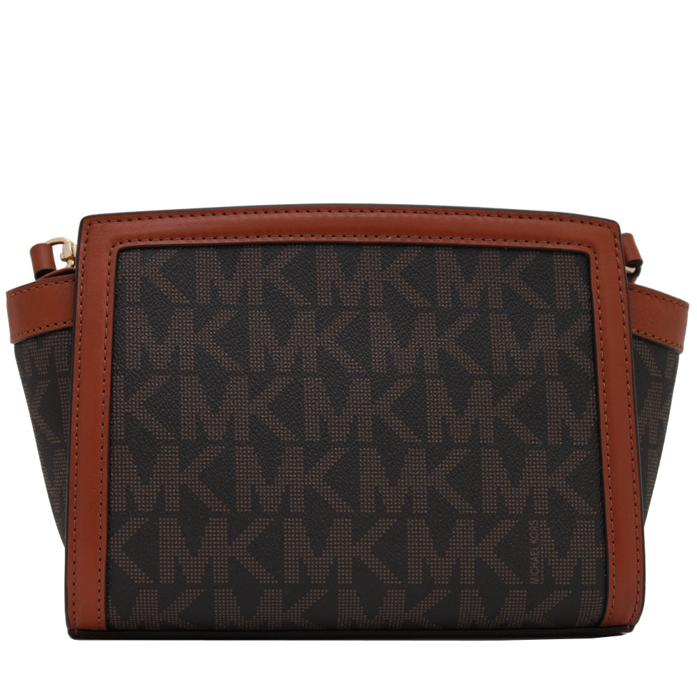 Michael Kors Selma Zip Logo Medium Messenger Bag
