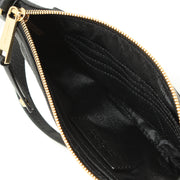 Michael Kors Gilmore Leather Crossbody Bag- Black