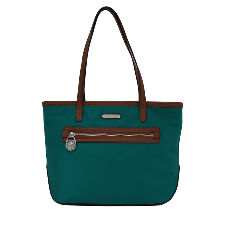 Michael Kors Kempton Small Nylon Tote Bag- Aqua