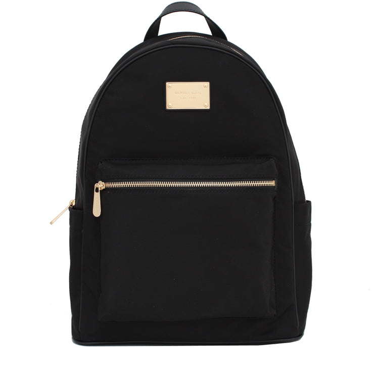 Michael Kors Jet Set Large Nylon Back Pack Bag- Black