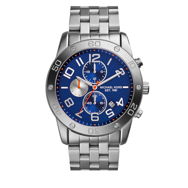 Michael Kors Watch MK8348- Mercer Chronograph Stainless Steel Men's Watch