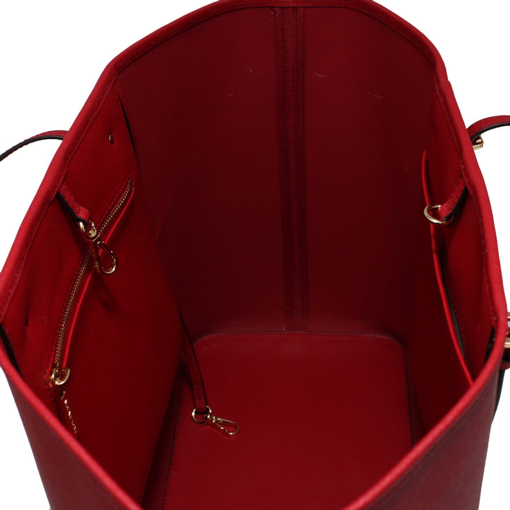 Michael Kors Jet Set Travel Medium Saffiano Leather Tote Bag –