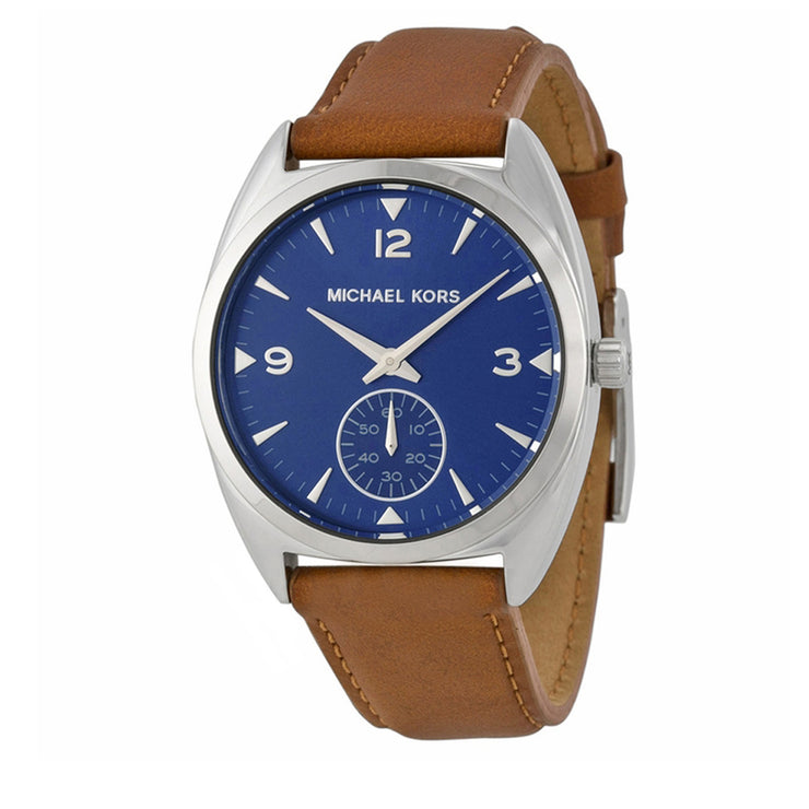 Michael Kors Watch MK2372- Callie Brown Leather Men Watch