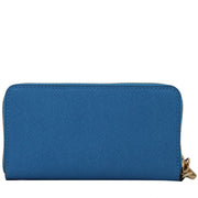 Michael Kors Jet Set Travel Large Multi-Function Phone Case Wristlet- Heritage Blue