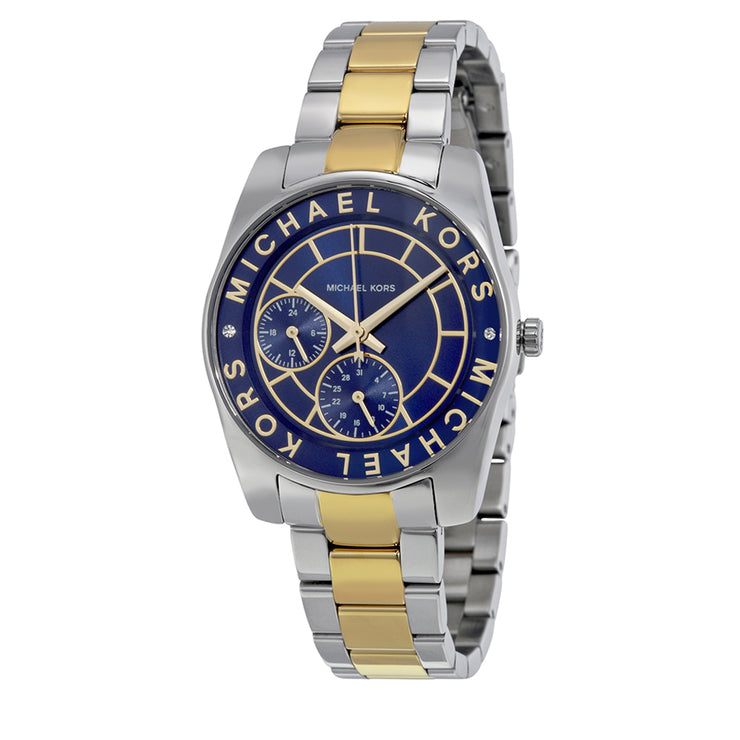 Michael Kors Watch MK6195- Ryland Two-Tone Stainless Steel Ladies Watch
