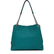 Michael Kors Jet Set Chain Large Leather Shoulder Tote Bag PinkOrchard