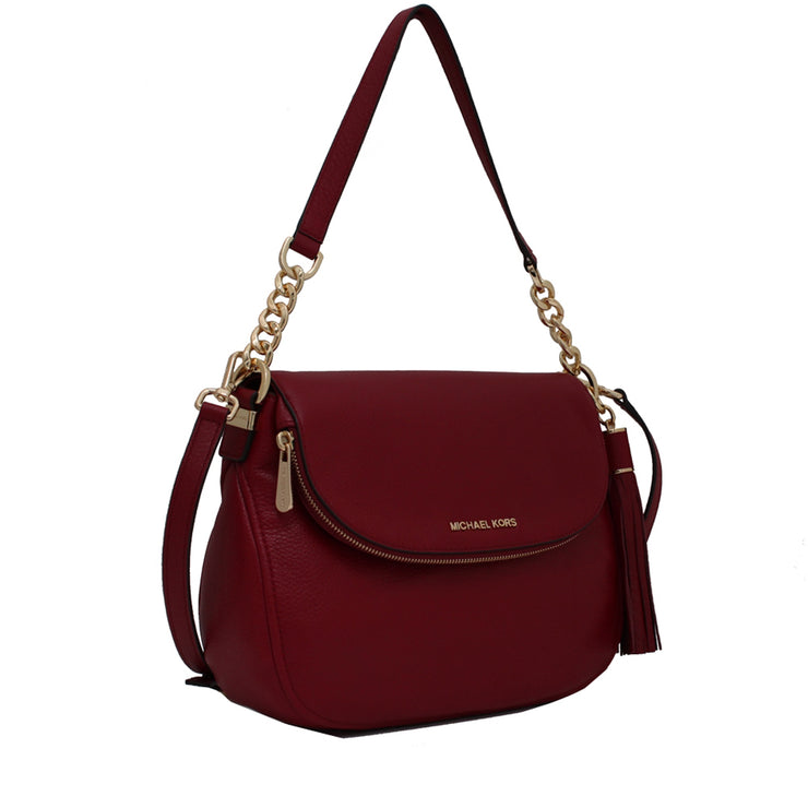 Michael Kors Bedford Tassle Medium Leather Convertible Shoulder