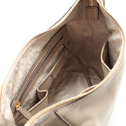 Michael Kors Bowery Large Leather Shoulder Bag- Sky