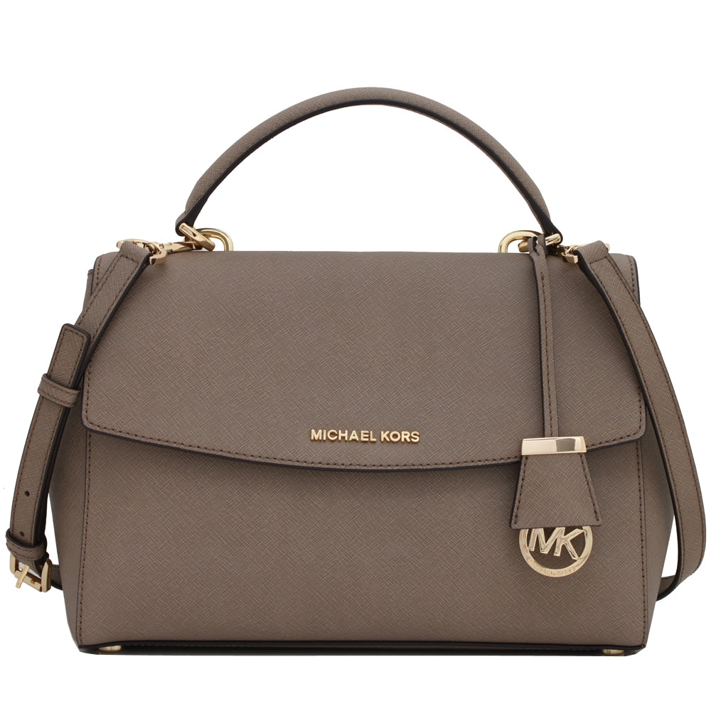 Michael Kors Ava Medium Truffle Leather Satchel - $160.00 