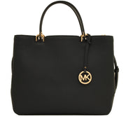 Michael Kors Anabelle Large Top-Zip Tote Bag- Admiral