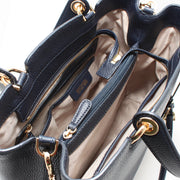 Michael Kors Anabelle Large Top-Zip Tote Bag- Admiral