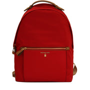 Michael Kors Kelsey Nylon Large Back Pack Bag- Bright Red