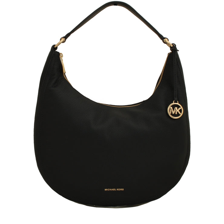 Michael Kors Lydia Leather Large Hobo Bag- Admiral