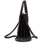 Michael michael kors mercer pebbled and embossed leather accordion crossbody store