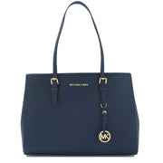 Michael Kors Jet Set Travel Large East West Leather Tote Bag –