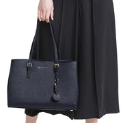 Michael Kors Jet Set Travel Large East West Leather Tote Bag –