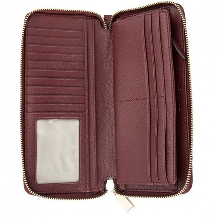 Michael Kors Jet Set Travel Leather Continental Wristlet Wallet 32S5GTVE9L 