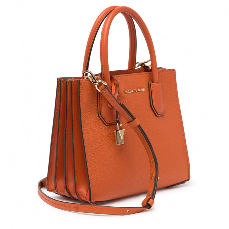 Michael michael kors mercer medium saffiano leather accordion crossbody bag Outlet