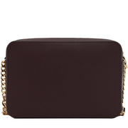 Michael Kors Jet Set Large Saffiano Leather Crossbody Bag- Barolo