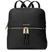 Michael Kors Rhea Medium Slim Leather Backpack Bag