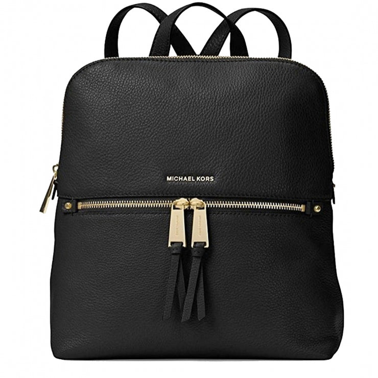 Michael Kors Rhea Medium Slim Leather Backpack Bag