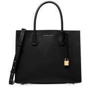 Michael Kors Mercer Leather Large Convertible Tote Bag