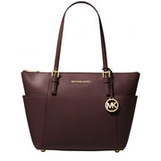 Michael Kors Jet Set Top-Zip Saffiano Leather East West Tote Bag 30F2GTTT8L