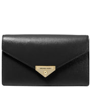 Michael Kors Grace Medium Patent Leather Envelope Clutch Bag