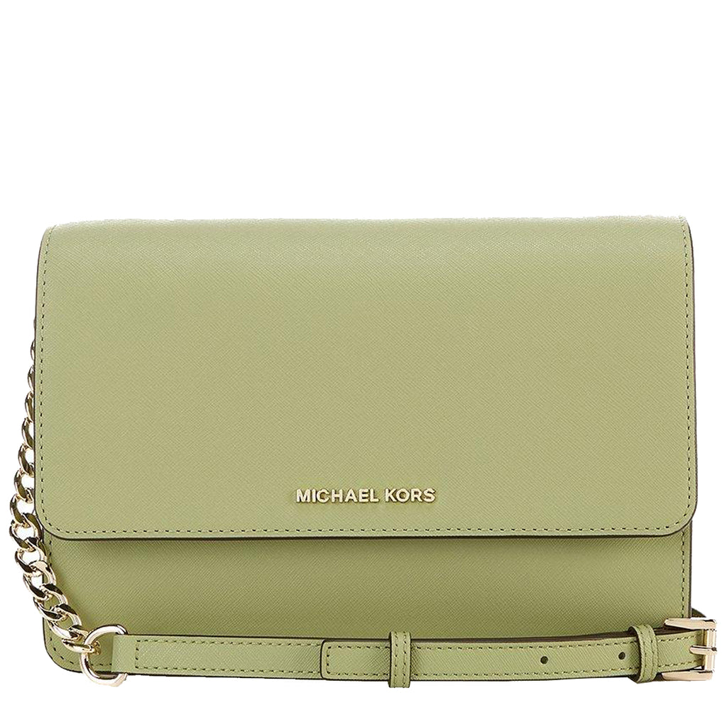 Daniela Large Saffiano Leather Crossbody Bag