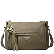 Michael Kors Carine Large Pebbled Leather Crossbody Bag