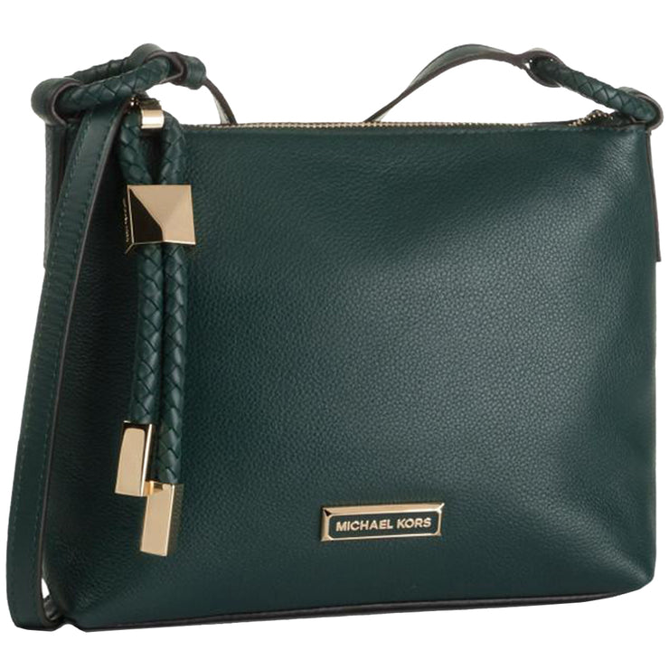 MICHAEL Michael Kors Lexington Large Brown Leather Crossbody Bag Purse Tan  Brown  eBay